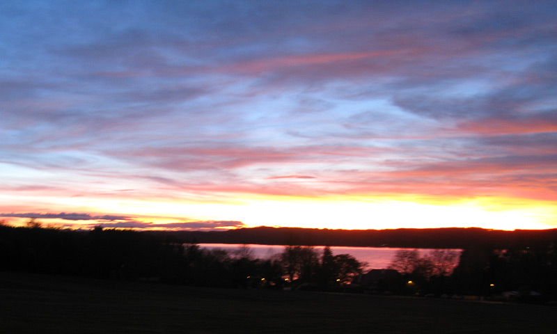 Sunset at Starnberger See