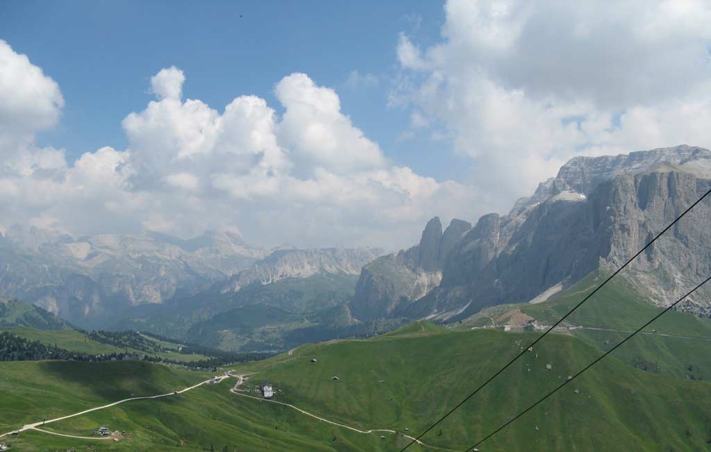 in den Dolomiten