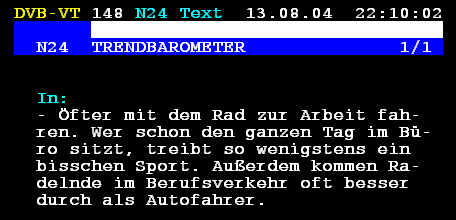 N24 Trendtipp